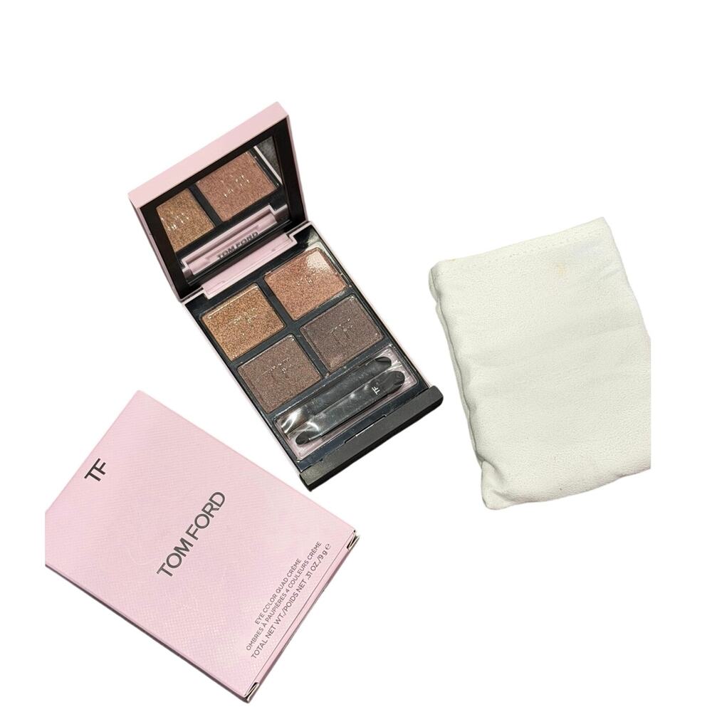 Tom Ford Eye Color Quad Crème in the limited-edition colorway 35 Rose Topaz